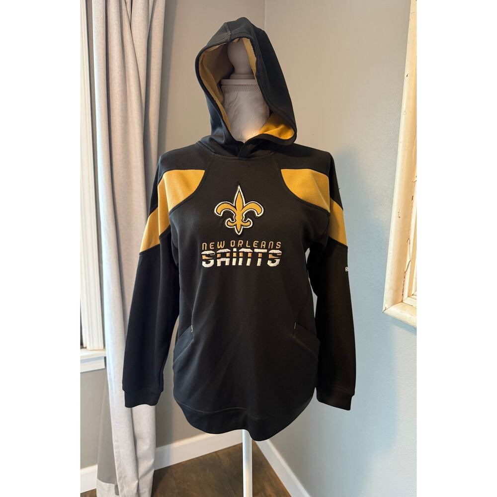Reebok New Orleans Saints Colorblock Hoodie Youth 14/16